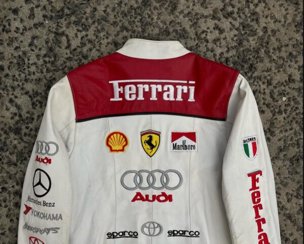 vintage ferrari f1 jacket