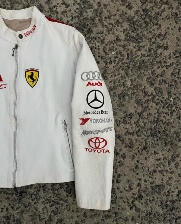 vintage ferrari f1 jacket