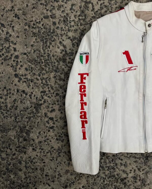 vintage ferrari f1 jacket