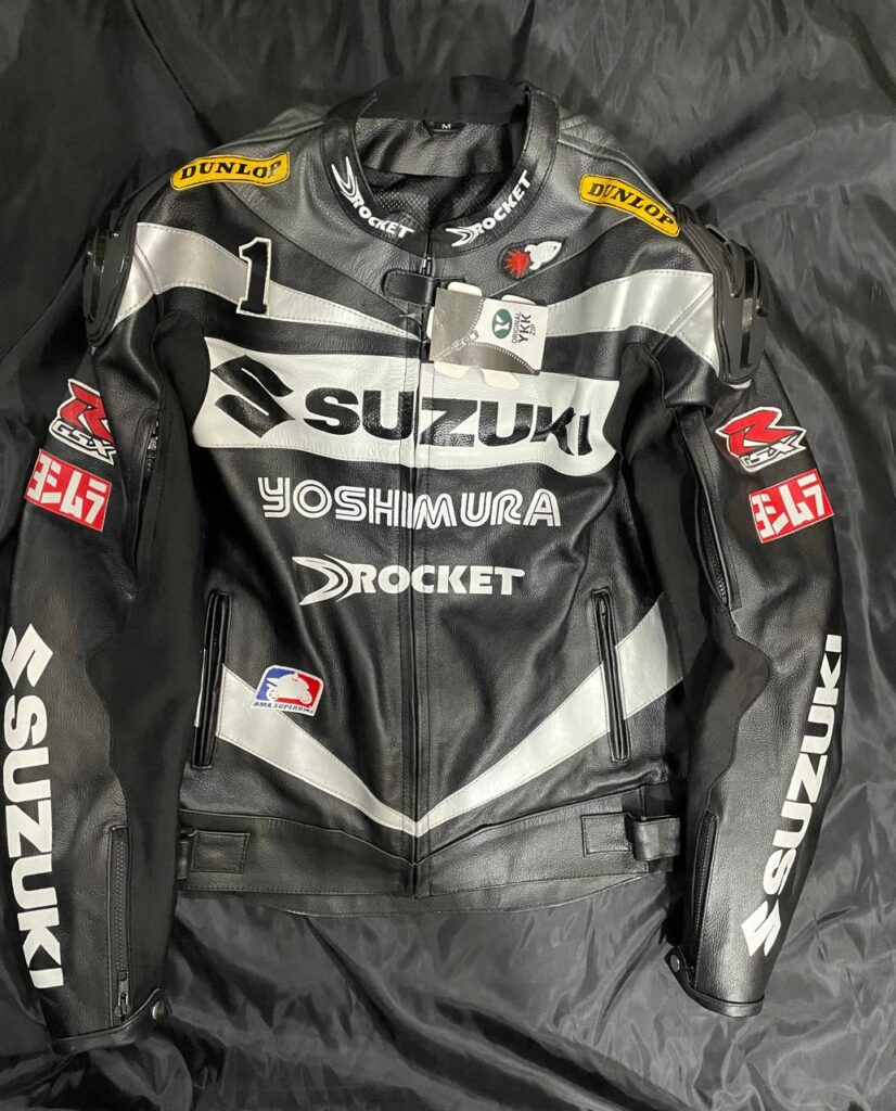 suzuki motorcycle leather jacket​