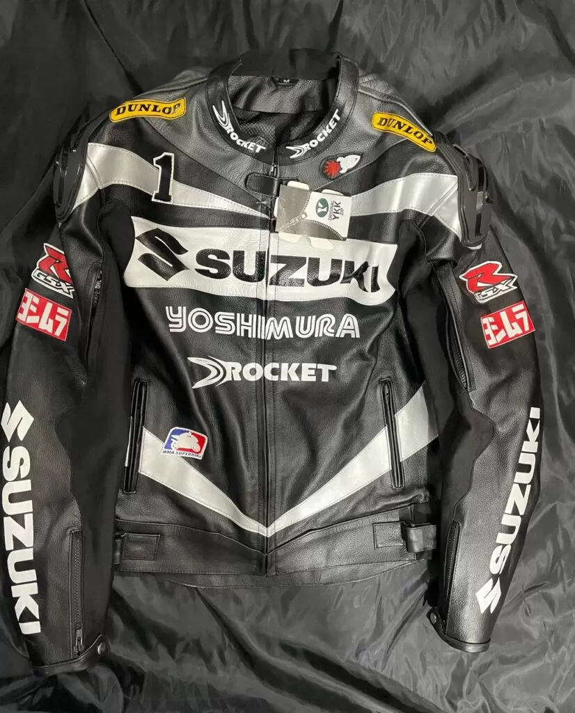 suzuki motorcycle leather jacket​