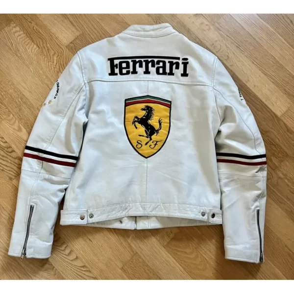 white ferrari jacket​