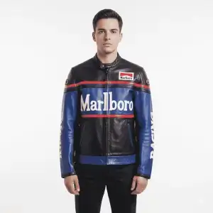 marlboro classics leather jacket