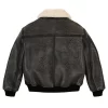avirex shearling jacket​