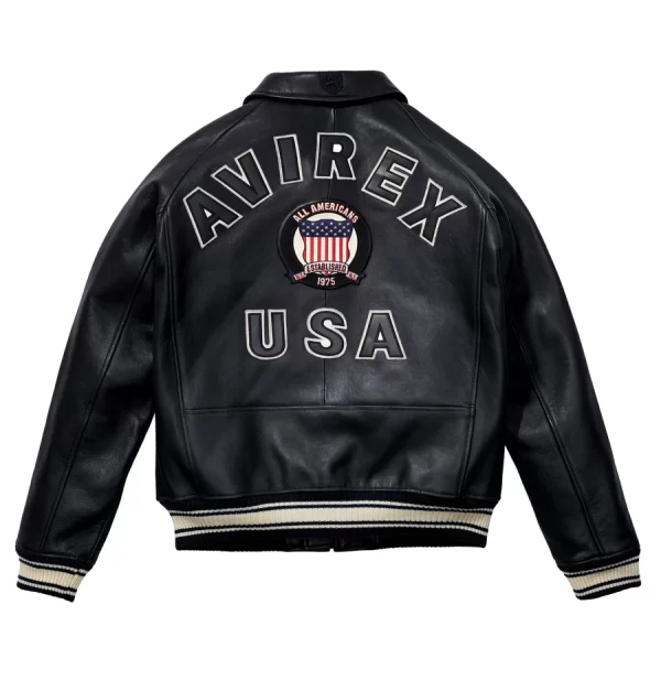 avirex leather jacket​