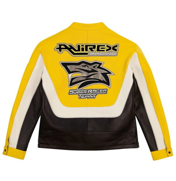 leather avirex jacket