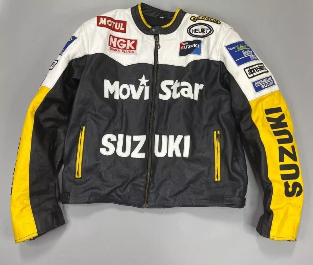 Suzuki Movistar Leather Jacket