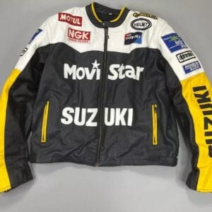 Suzuki Movistar Leather Jacket