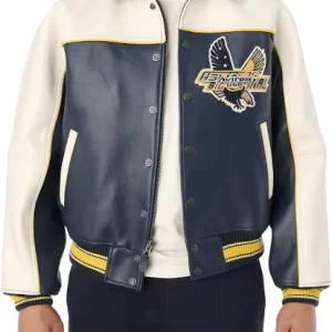 avirex leather bomber jacket