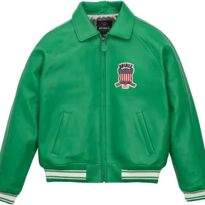 green avirex jacket