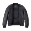 Harley Davidson Men's Bomber Leather Jacket - Image 3