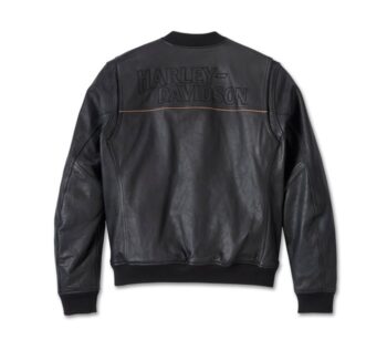 Harley Davidson Men's Bomber Leather Jacket