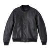 Harley Davidson Men's Bomber Leather Jacket - Image 2