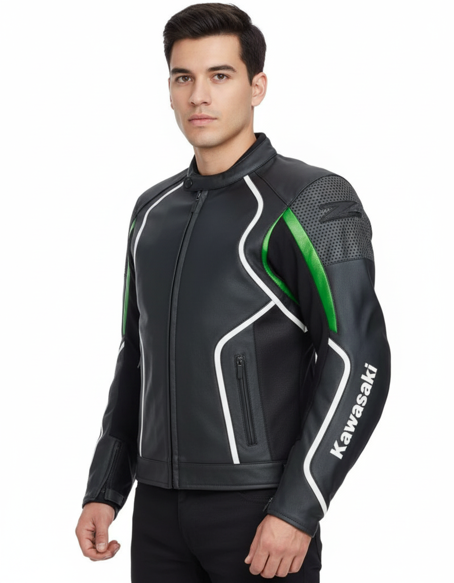 Motorcycle Kawasaki Jacket