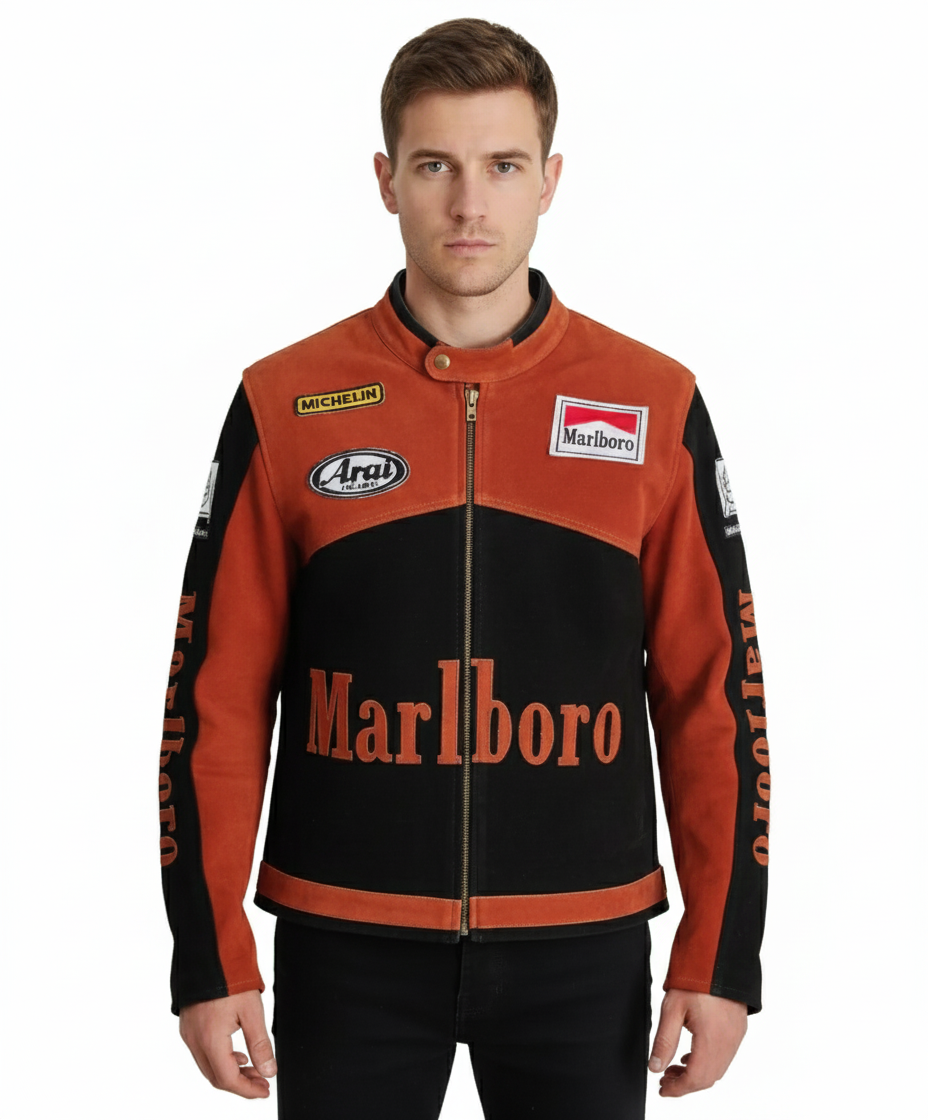Marlboro Suede Leather Jacket