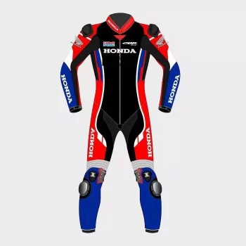 Honda CBR Leather Motorcycle Suit
