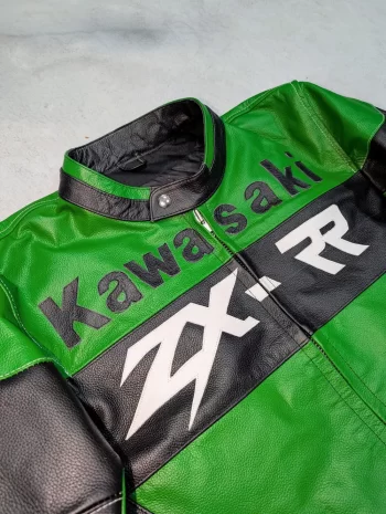 Kawasaki Motorcycle Green Jacket