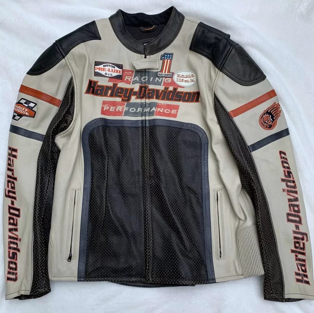 Racing Harley Davidson Leather Jacket
