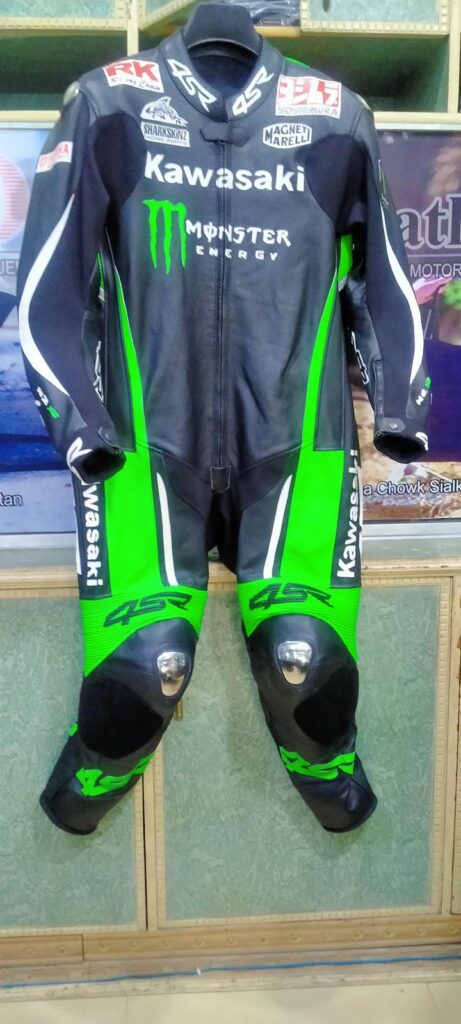 Kawasaki Monster Leather Racing Suit