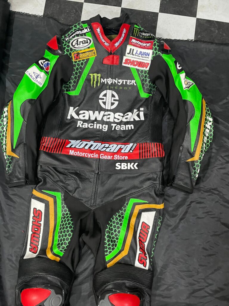 Kawasaki Racing Team Leather Suit