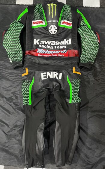 Kawasaki Racing Team Leather Suit