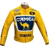 Yamaha Camel Yellow Leather Jacket