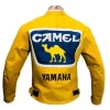 Yamaha Camel Yellow Leather Jacket