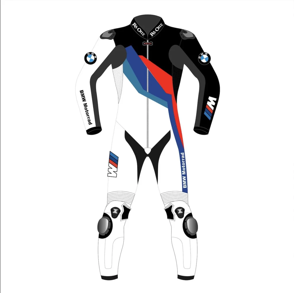 BMW Motorrad racing suit with armours