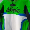 Custom Made Kawasaki Ninja Motorbike Leather Racing Suit - Image 5