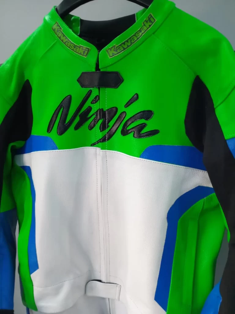 Kawasaki Ninja Motorbike Leather Racing Suit