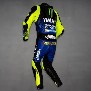 YAMAHA ENEOS Motorcycle Racing Leather Suit - Image 5