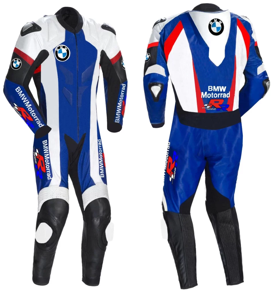 BMW motorbike gear sets with leather suits
