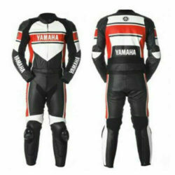 AMAHA Racing Motorbike Leather Suit – Premium Protection & Style