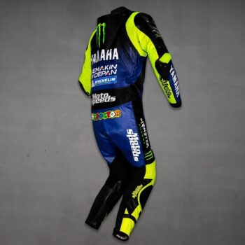 YAMAHA ENEOS Motorcycle Racing Leather Suit - Image 6