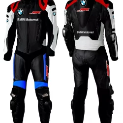 motorcycle suit with removable armor