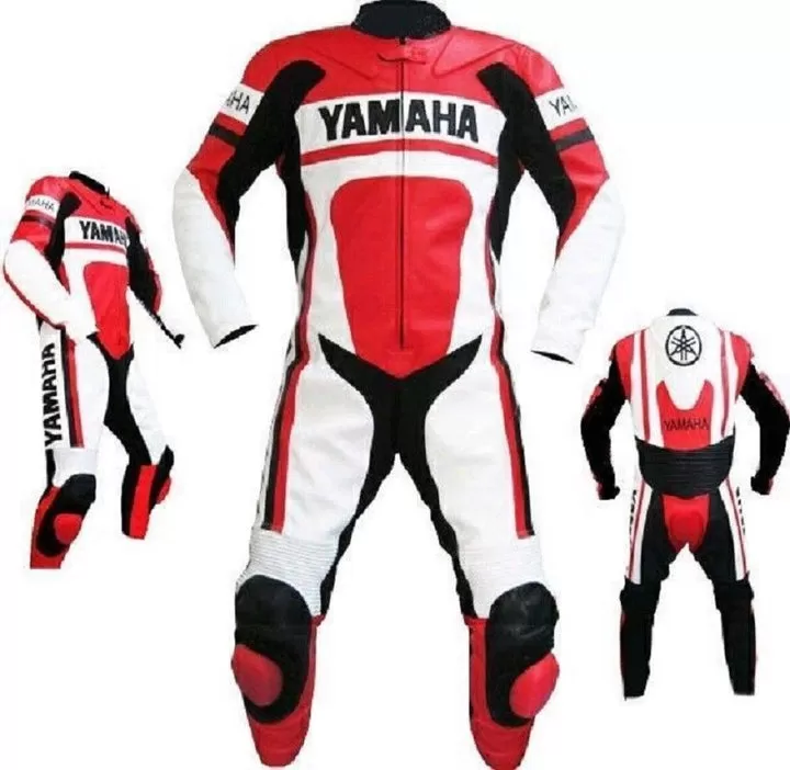 YAMAHA Motorcycle Leather Suit Racing