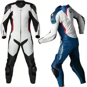 BMW Motorbike Leather Suit Motorcycle Street Racing & Riding Sports Suit Jacket