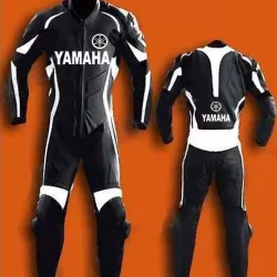 YAMAHA Racing Leather Suit for Men – Ultimate Protection and Performance