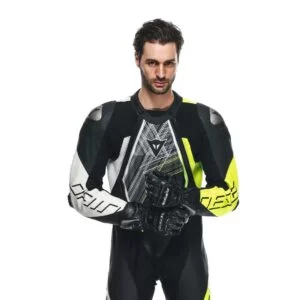 AUDAX D-ZIP Men’s 1-Piece Motorcycle Perforated Leather Suit