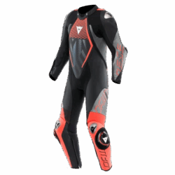 AUDAX D-ZIP Men’s 1-Piece Motorcycle Perforated Leather Suit – Breathable Protection & Performance