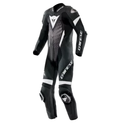 Dainese Laguna Seca 6 Perforated Leather Racing Suit – BLACK/WHITE/ANTHRACITE