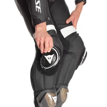 Dainese Laguna Seca 6 Perforated Leather Racing Suit – BLACK/WHITE/ANTHRACITE - Image 8