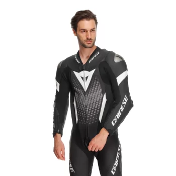 Dainese Laguna Seca 6 Perforated Leather Racing Suit – BLACK/WHITE/ANTHRACITE - Image 10