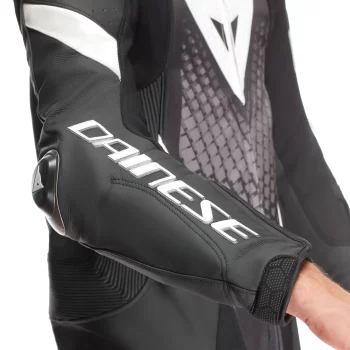 Dainese Laguna Seca 6 Perforated Leather Racing Suit – BLACK/WHITE/ANTHRACITE - Image 6