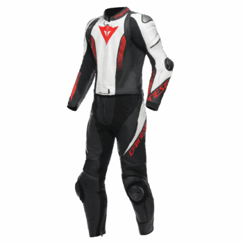 LAGUNA SECA 5 Men’s 2-Piece Motorcycle Leather Suit – Premium Protection & Flexibility
