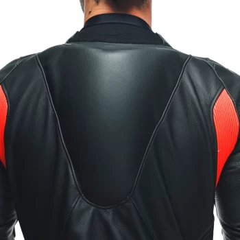 Dainese Tosa Perforated Leather Racing Suit – Red and White - Image 10