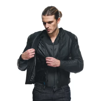 Dainese Avro 5 Leather Motorcycle Jacket – Men's - Image 13
