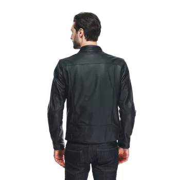 Dainese Fulcro Men's Leather Motorcycle Jacket – Urban Elegance with Advanced Protection - Image 6