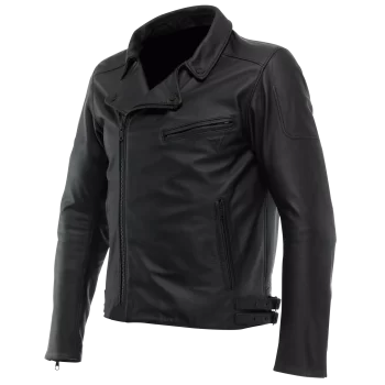 Dainese Chiodo Men's Motorcycle Leather Jacket – Classic Style Meets Modern Protection