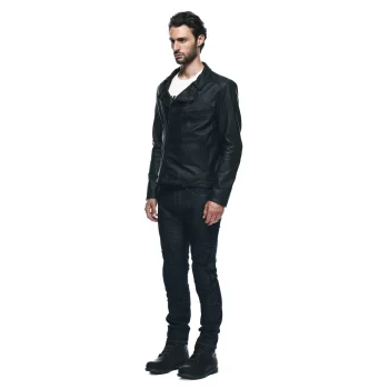 Dainese Chiodo Men's Motorcycle Leather Jacket – Classic Style Meets Modern Protection - Image 9